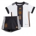 Germany Leon Goretzka #8 Replica Home Minikit World Cup 2022 Short Sleeve (+ pants)